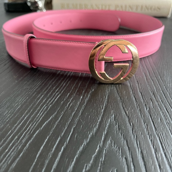 Gucci Interlocking GG Belt 💕🌸🩷🦩 - Picture 1 of 7
